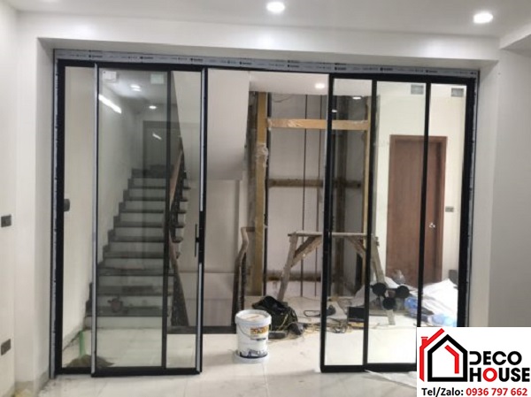 Cửa lùa slim 4 cánh đẹp