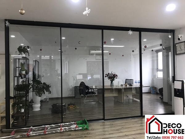 Cửa slim lùa 4 cánh