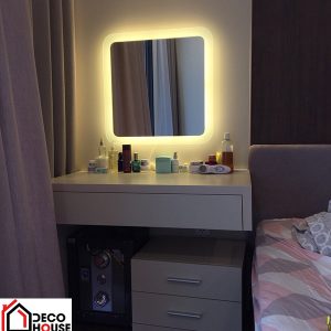 Gương led bàn trang điểm