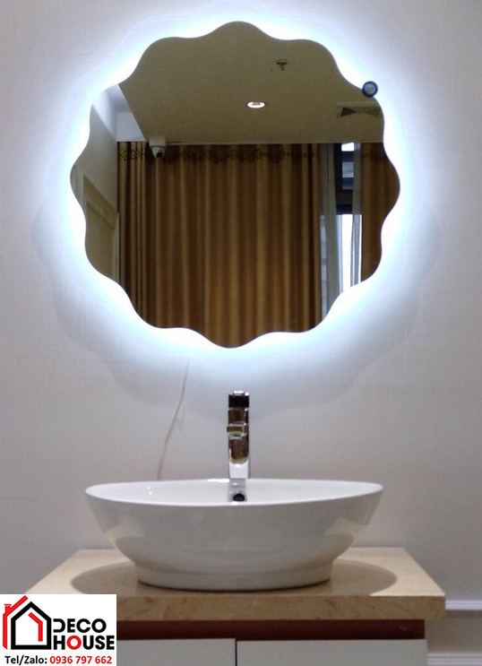Gương LED phòng tắm nghệ thuật đẹp