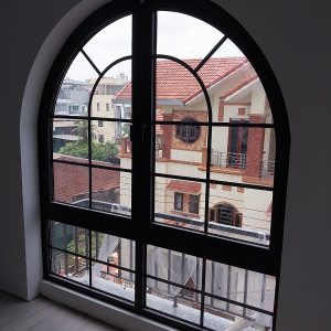 Cửa nhôm Xingfa uốn vòm