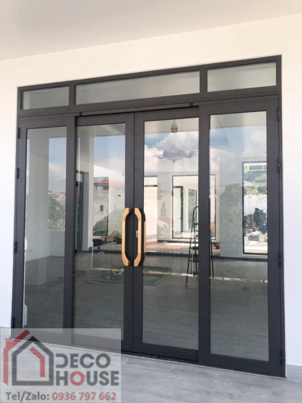 Lắp đặt cửa trượt trượt quay tại Hoàng Mai